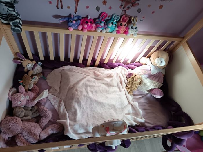 Lit Cabane en bois 70x140 - photo numéro 3