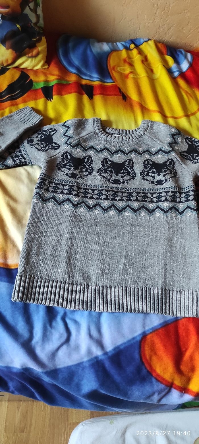 Pull chaud Vertbaudet 6 ans - photo numéro 4