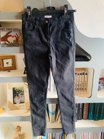 Jeans slim noir Gemo