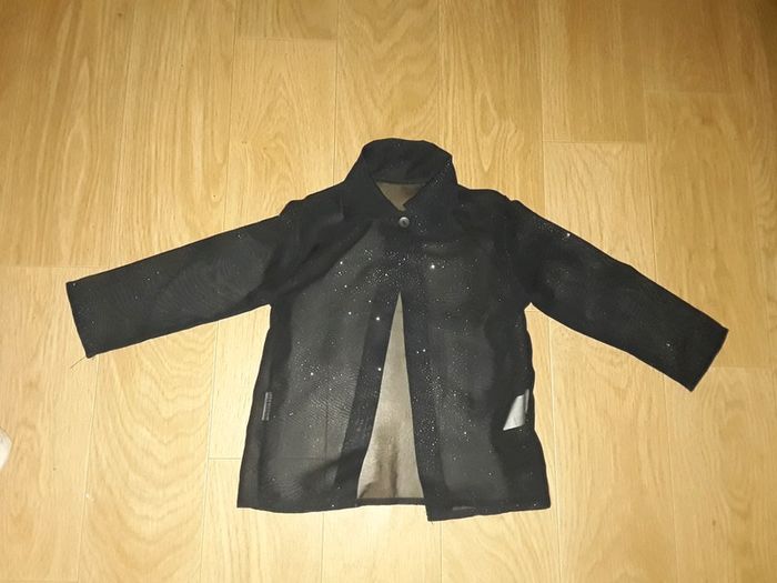 🔮 Chemisier / Chemise noir Brillant en 2 ans 🔮 - photo numéro 6