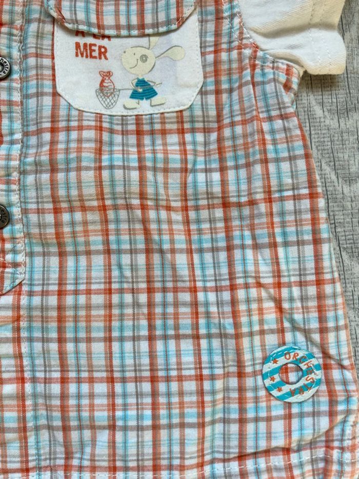 Lot 4 hauts manches courtes 12 mois - photo numéro 5