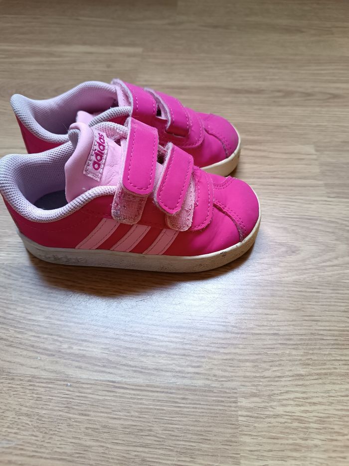 Baskets adidas roses 21 - photo numéro 3