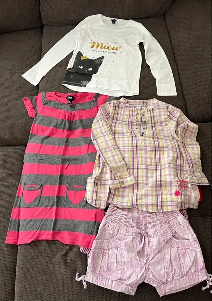 Lot de vêtements fille 8 ans - photo numéro 2
