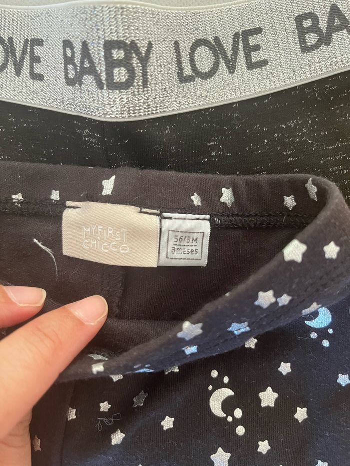 Lot de pantalon bébé fille 3 mois - photo numéro 3