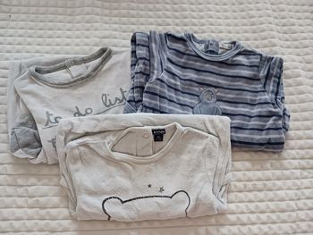 Lot de 3 pyjamas 9 mois