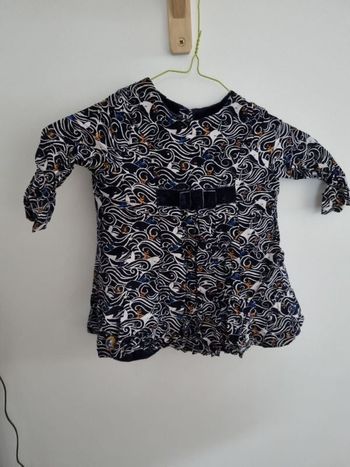 Ensemble robe gilet 12 mois