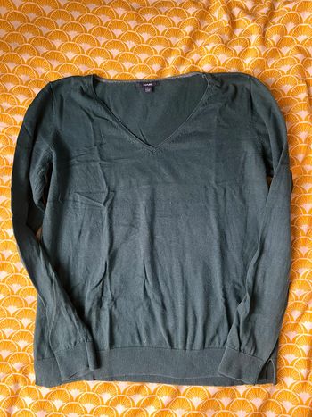 Pull léger vert Kiabi taille L