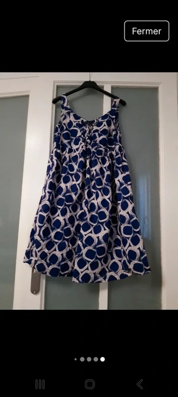 Robe été bleue S/M - photo numéro 10