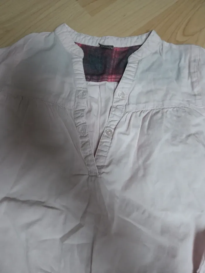 Blouse TAO 6ans fille rose clair - photo numéro 3