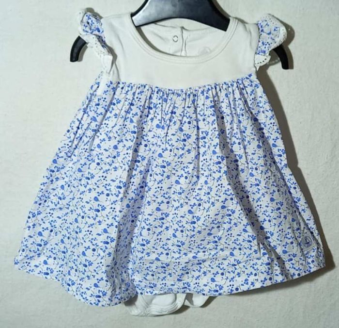 Robe avec body intégré Petit Bateau