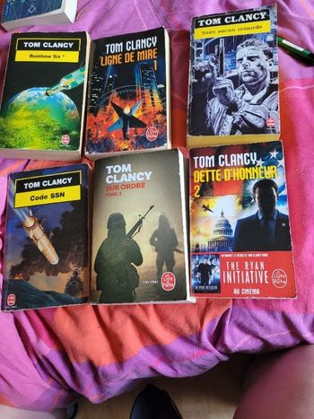 Livres de poche Tom Clancy