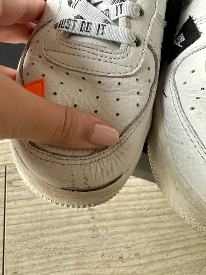 Nike air force 1 se just do it 38 Blanche - photo numéro 4