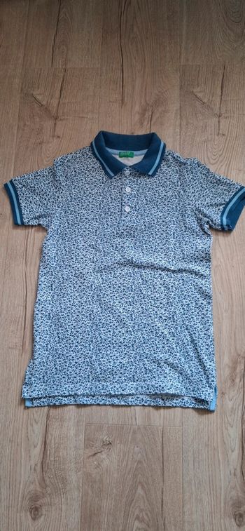 Polo liberty Benetton 8-9ans NEUF
