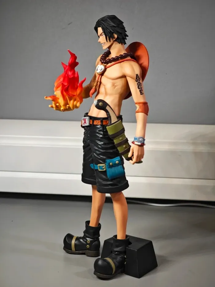 Figurine One Piece : Portgas D Ace Grandista Nero Banpresto 29cm avec boîte - photo numéro 3
