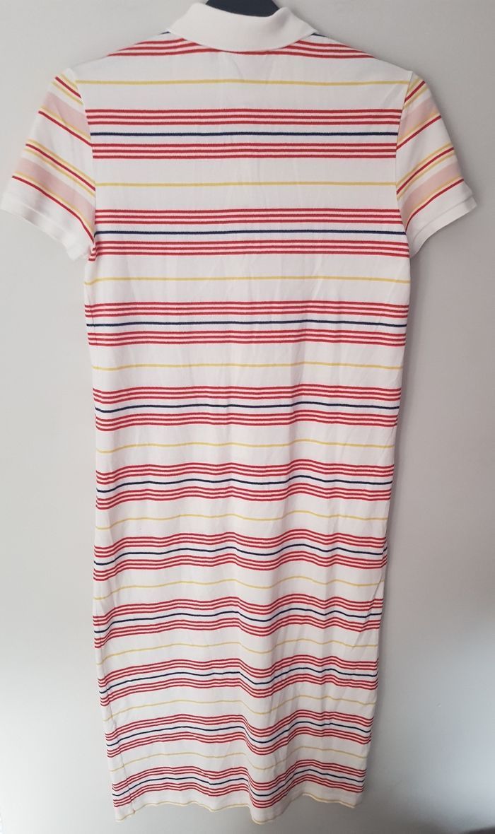 Magnifique robe longue à rayures taille 38 Lacoste - photo numéro 7
