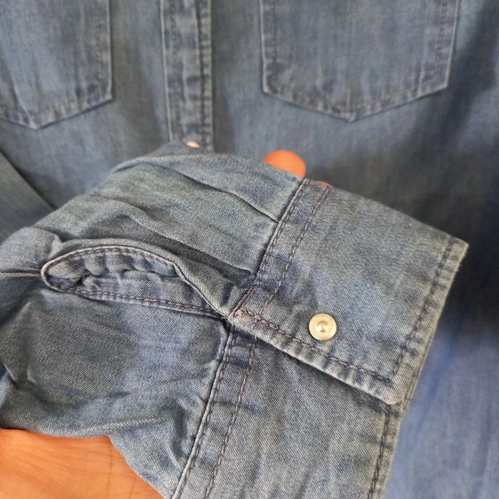 Chemise en jean Neuve Creeks taille 12 ans - photo numéro 6