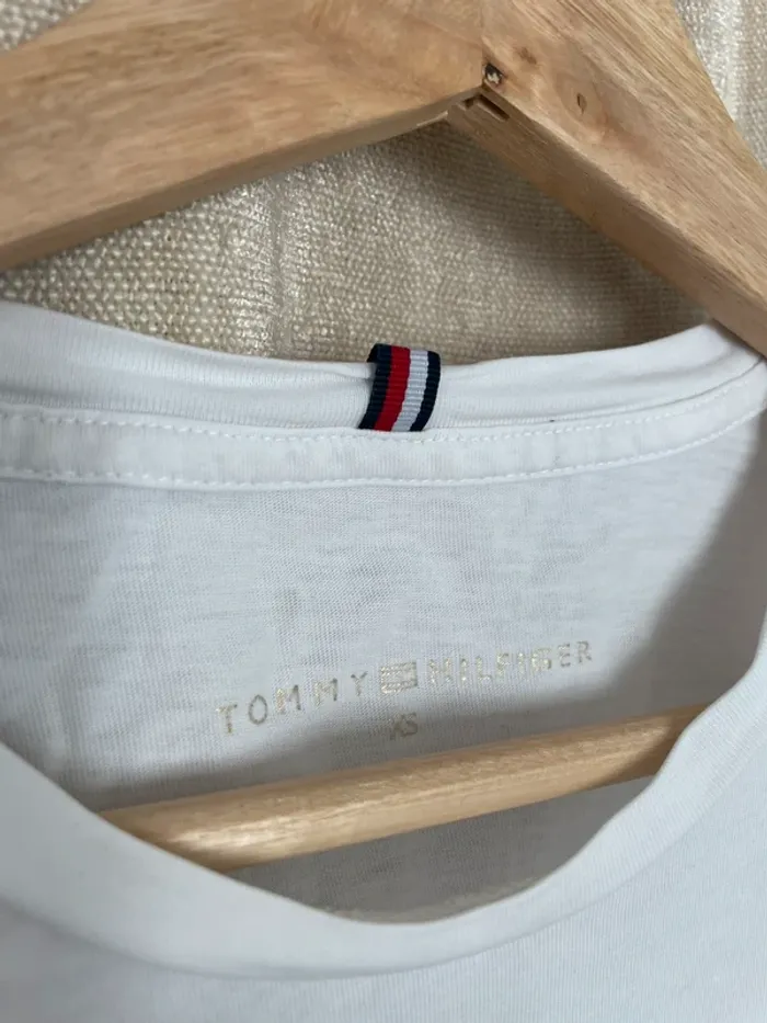 T-shirt Tommy Hilfiger blanc - photo numéro 4