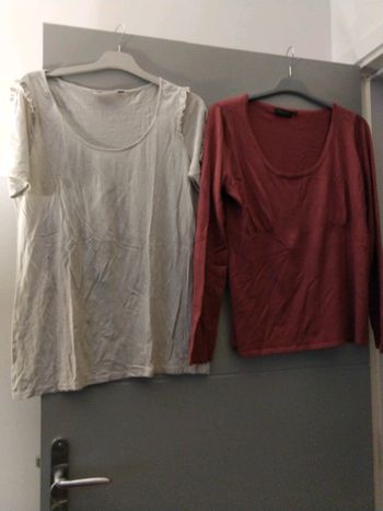 Lot de Pull Kiabi et tee shirt Kiabi taille 46