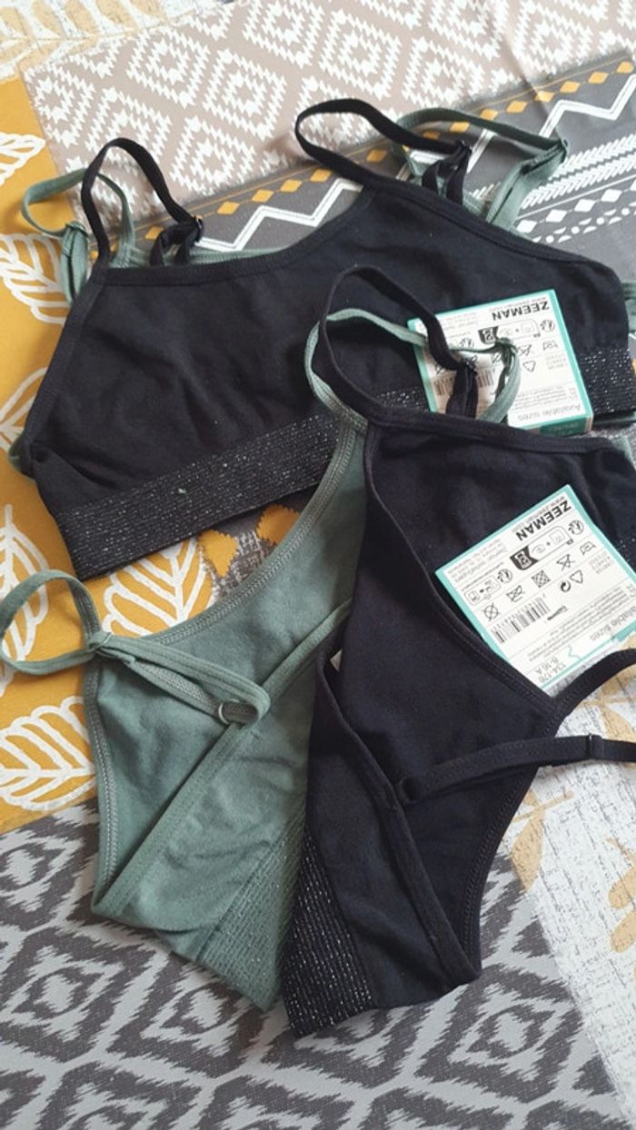 4 brassières fille taille 8-10 ans - photo numéro 6