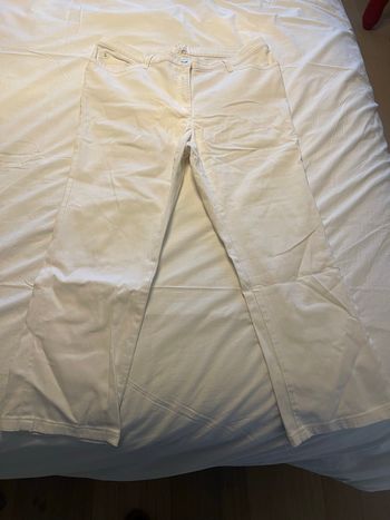 Beau pantalon blanc Brax taille 46