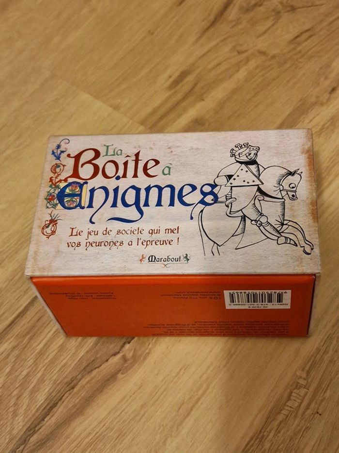 Jeu La  Boite a énigmes Marabout - photo numéro 2