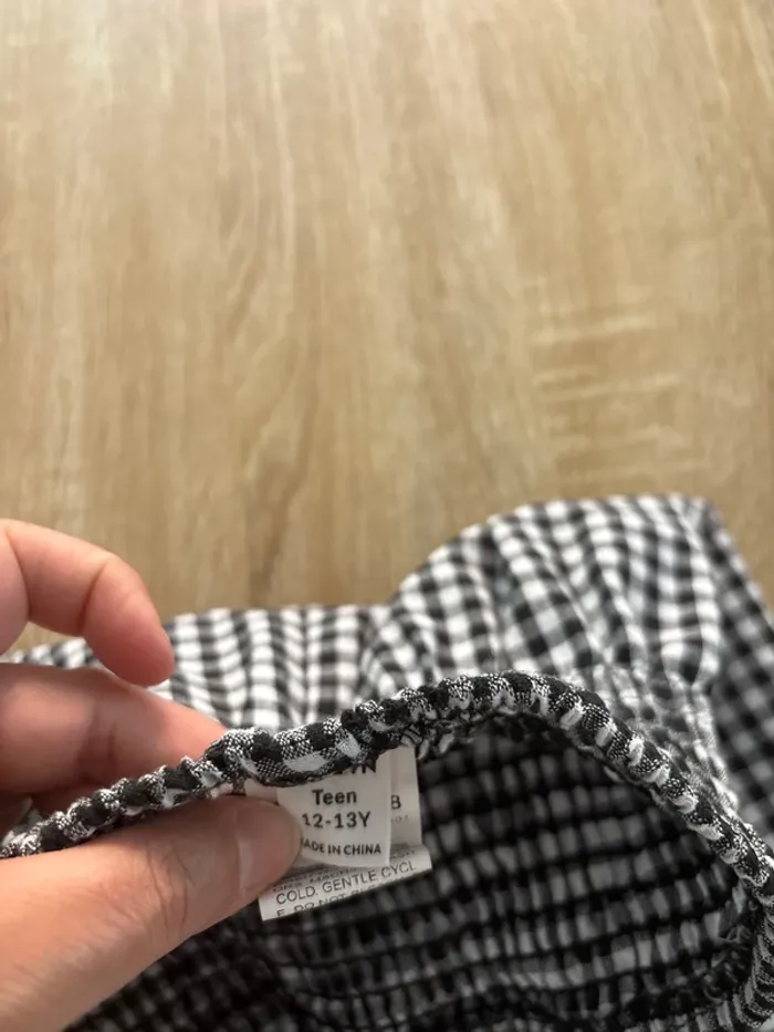 Short à carreaux shein 12 ans - photo numéro 3