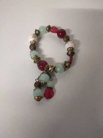 Bracelet fantaisie élastique en perles