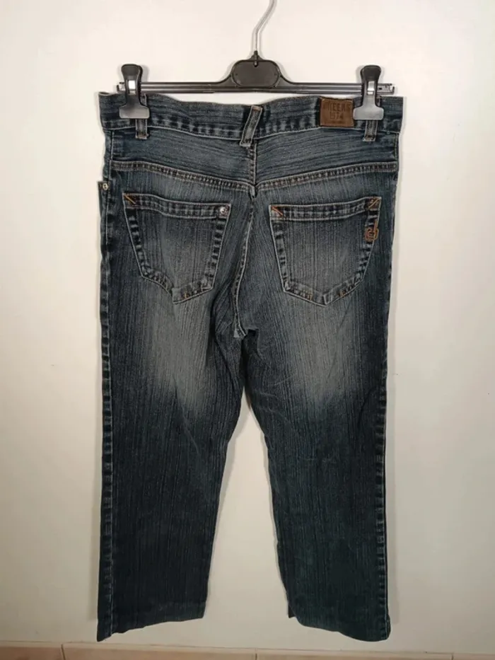 C4 jeans marine Creeks 40 - photo numéro 2