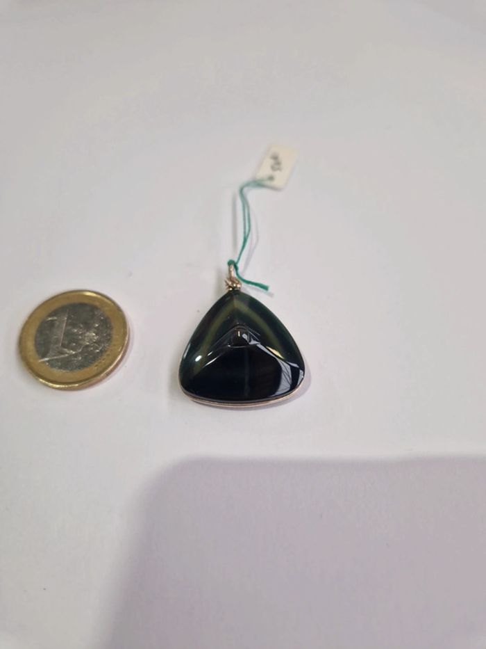 Pendentif obsidienne arc en ciel suprême oeil - photo numéro 3