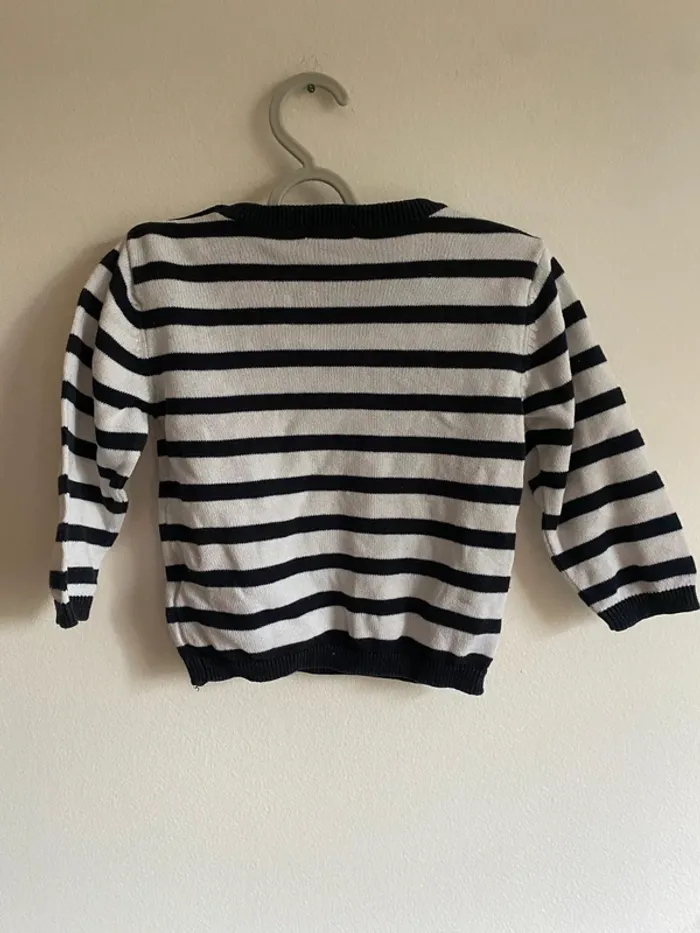 Pull marinière 12 mois Kiabi - photo numéro 4