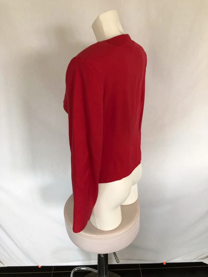 Veste rouge foncé vintage Le Look taille 36 très bon état - photo numéro 6