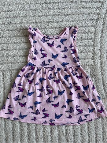 Robe papillons 3 ans