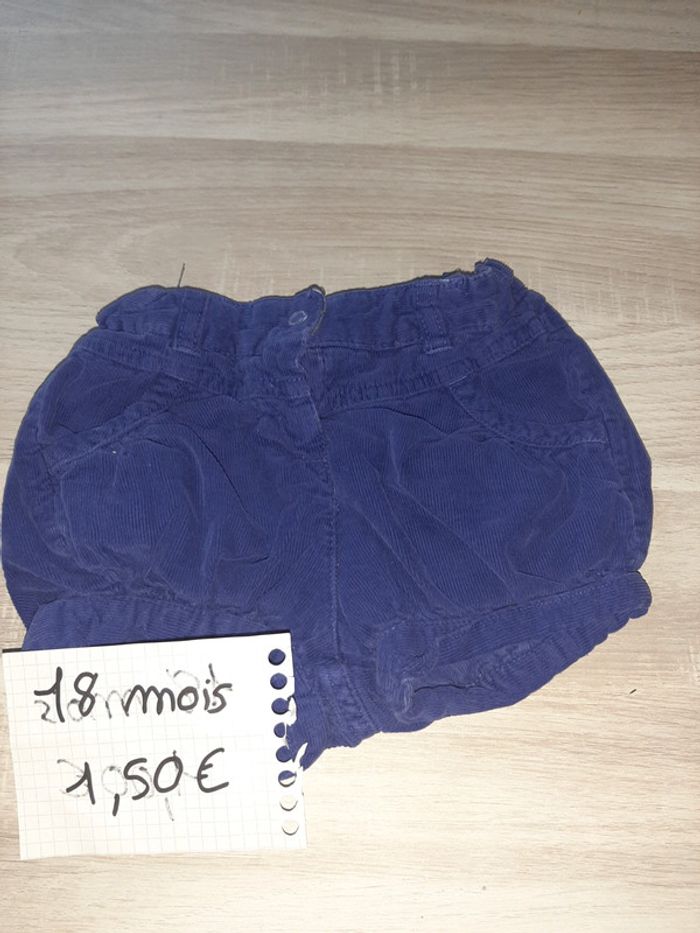 Short 18mois
