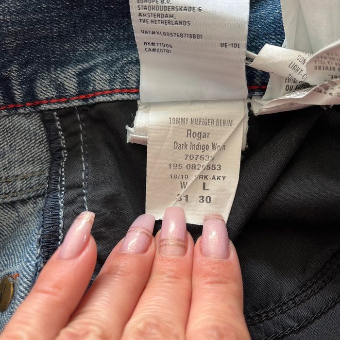 Jean/pantalon bleu Tommy Hilfiger pour homme, taille W 31 L 30 (40 taille française) - photo numéro 6