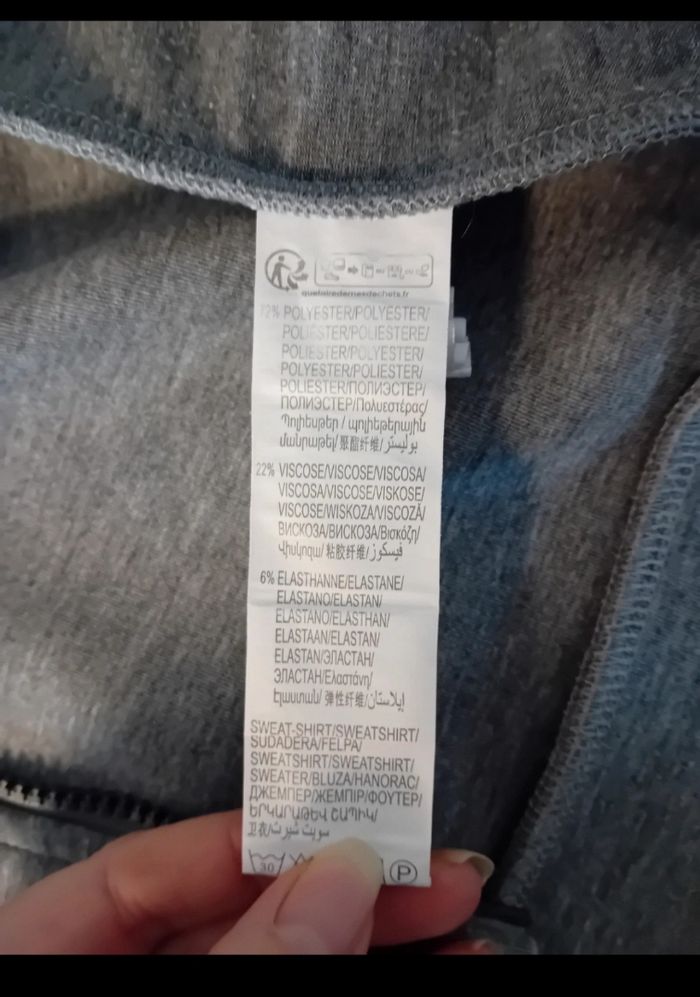 Sweat zippé 8 ans - photo numéro 5