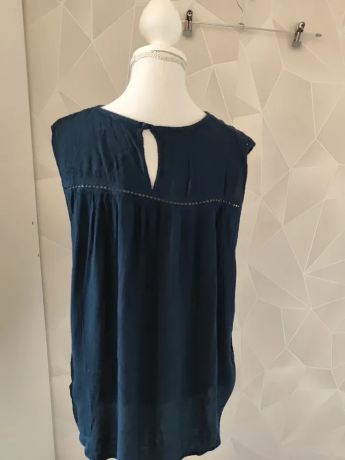 Blouse bleu - photo numéro 3