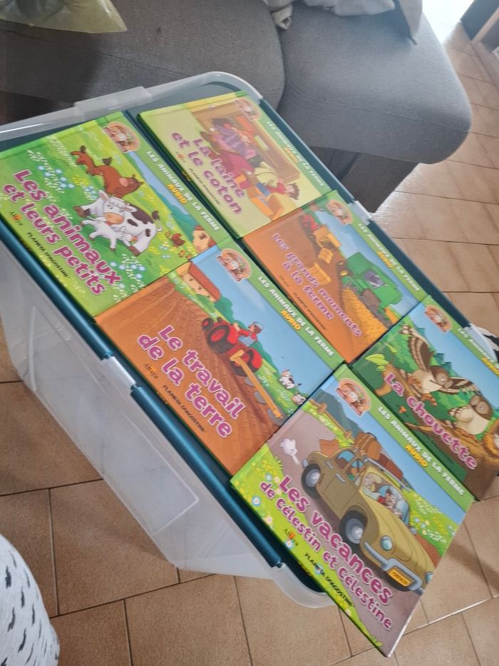 Lot livres les animaux de la ferme - photo numéro 4