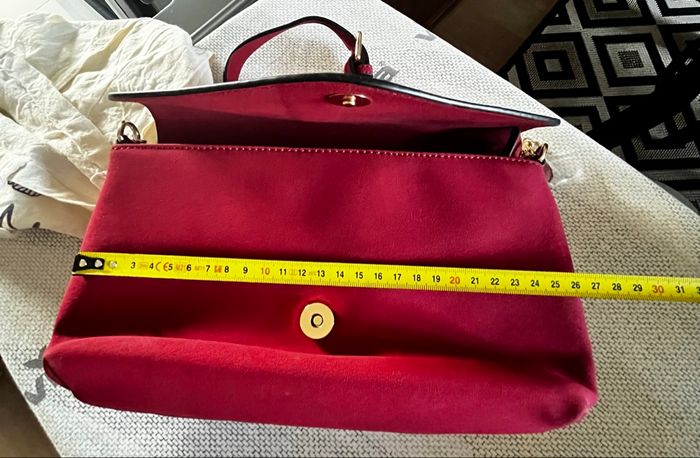 sac rouge suédine ANDRÉ - photo numéro 7