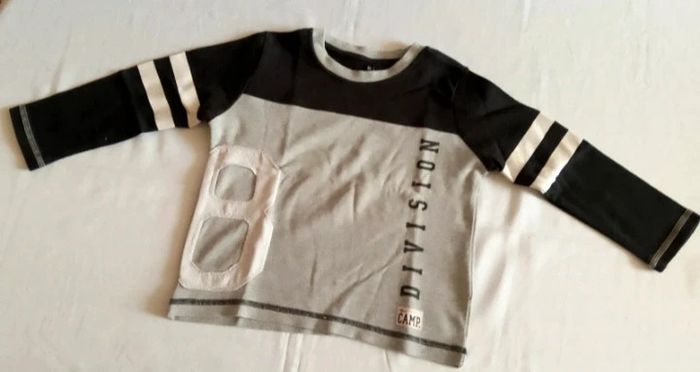 Tee-shirt garçon manches longues