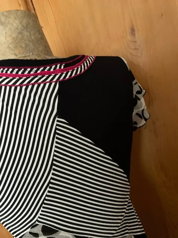 Blouse manche courte evalinka - photo numéro 7