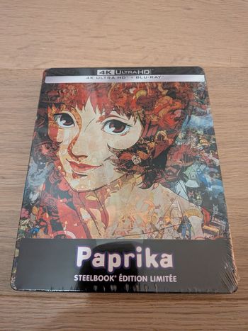 Paprika 4k steelbook neuf sous blister
