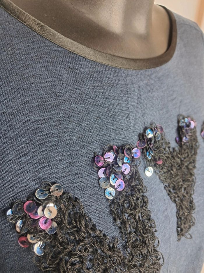 Maje tee-shirt T.36/38 en tbe - photo numéro 4