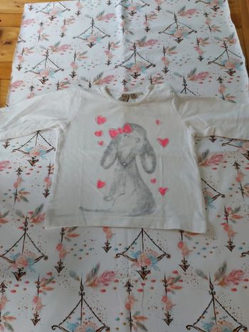 Tee-shirt 12 mois manche longue