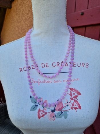 Grand collier fantaisie