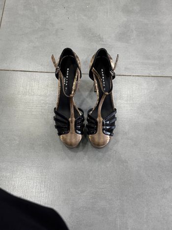 👠 Chaussures en cuir Barbara Bui – Neuves – Pointure 37 – Marron & Noir