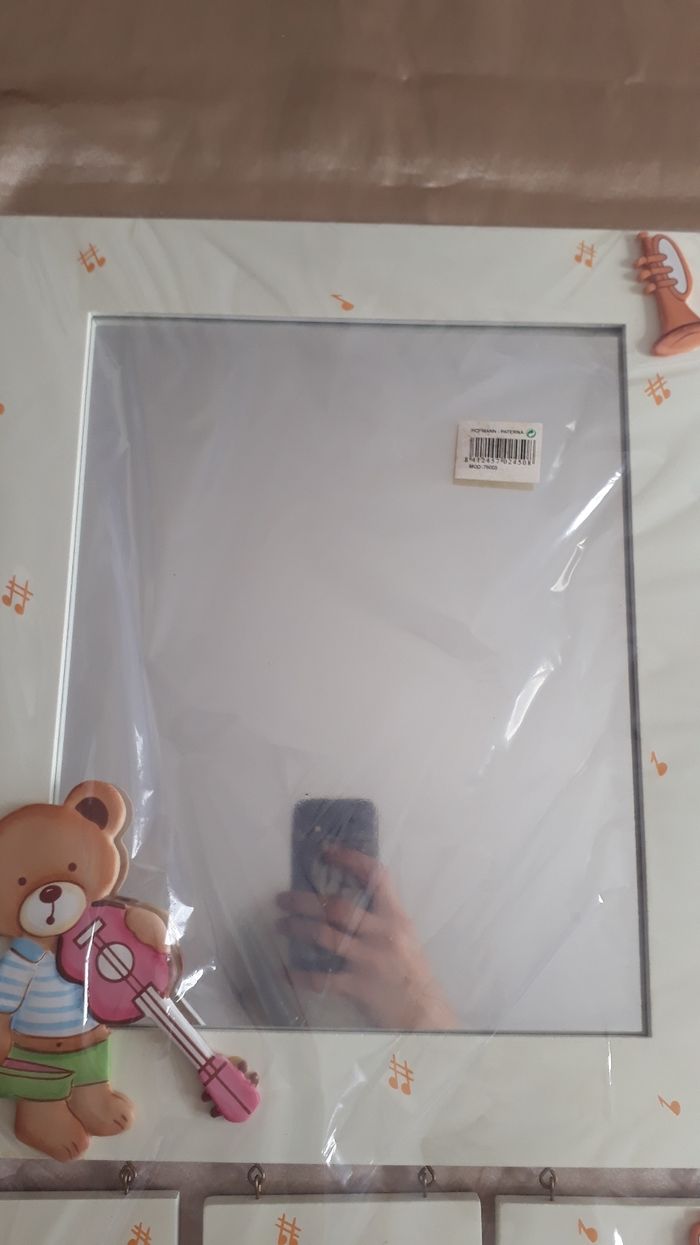 Miroir avec cadres photos enfants