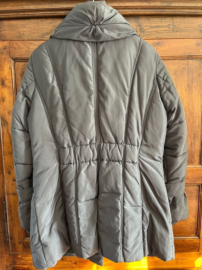 Doudoune manteau grise - photo numéro 3