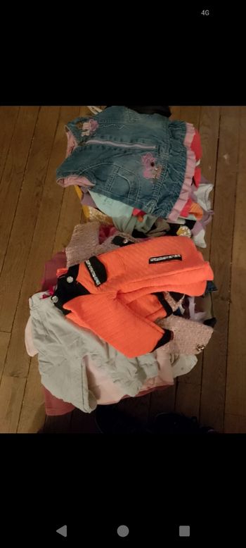 Gros lot vêtements bébé fille