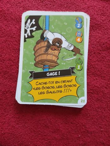 Carte Astérix aux jeux olympiques
