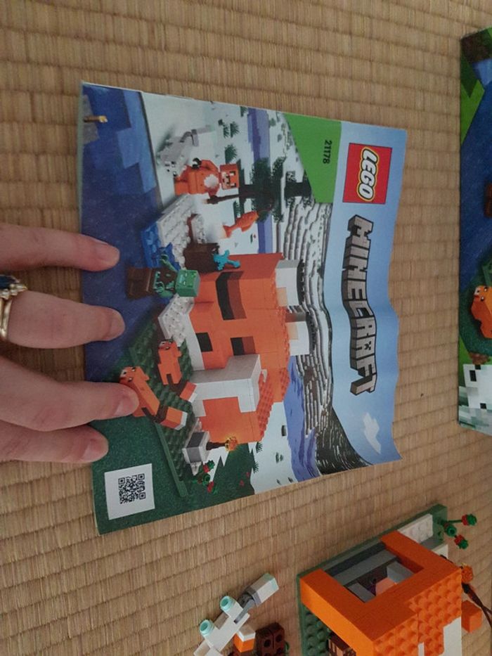 Le refuge renard 21178 lego Minecraft - photo numéro 6
